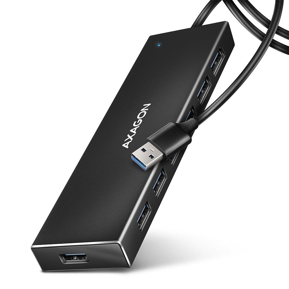 Axagon O Hub Usb3.2 7Port Flat 1M Hue-F7A