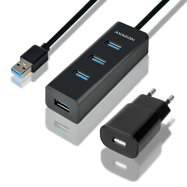 Axagon O Hub Usb3.0 4Port Charging Ac 1.2M Hue-S2Bp