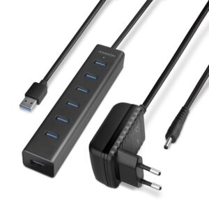 Axagon O Hub Usb3.0 7Port Charging Ac 1.2M Hue-Sa7Bp