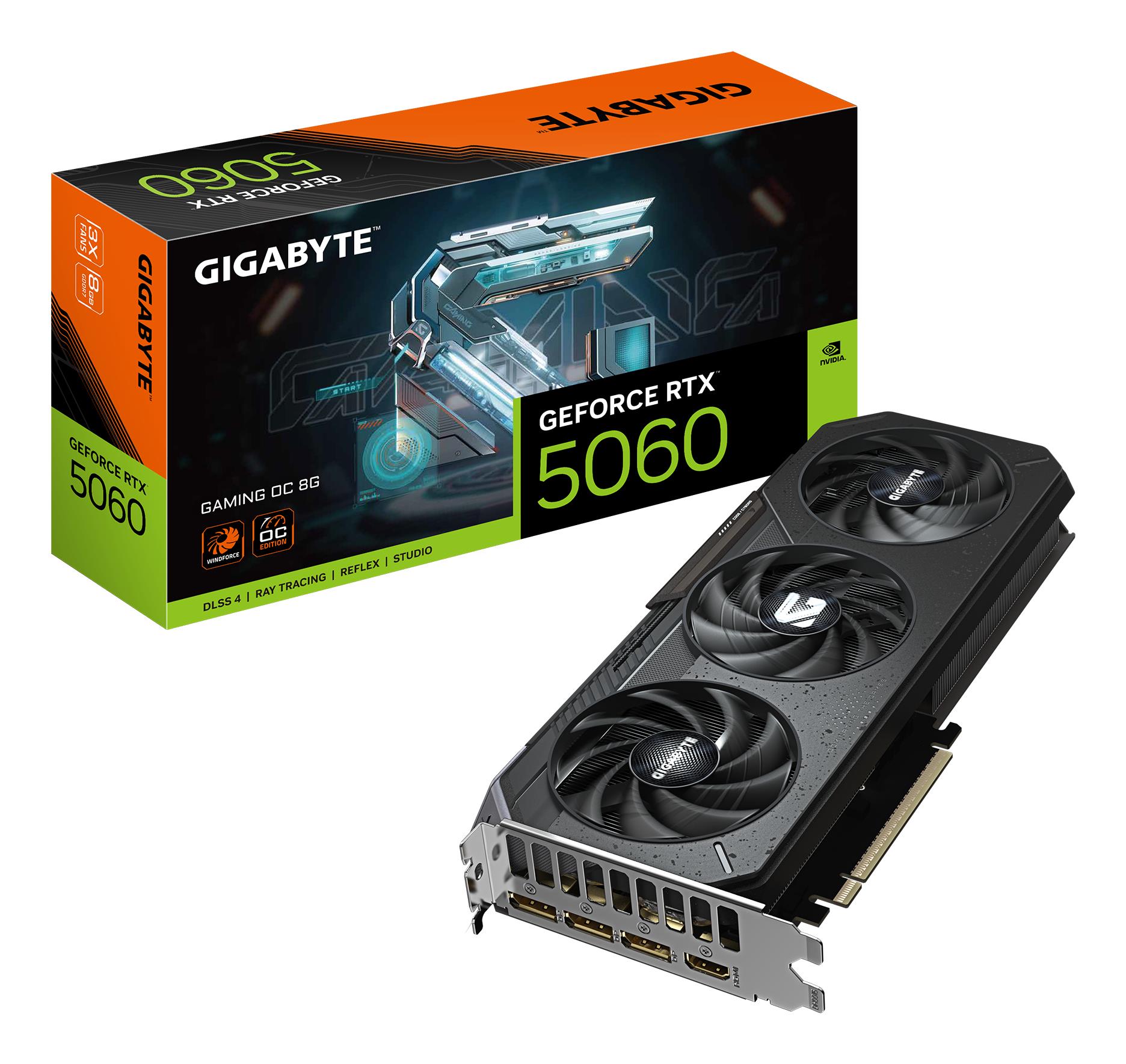 Gigabyte Graphics Card Nvidia 5060 8GB