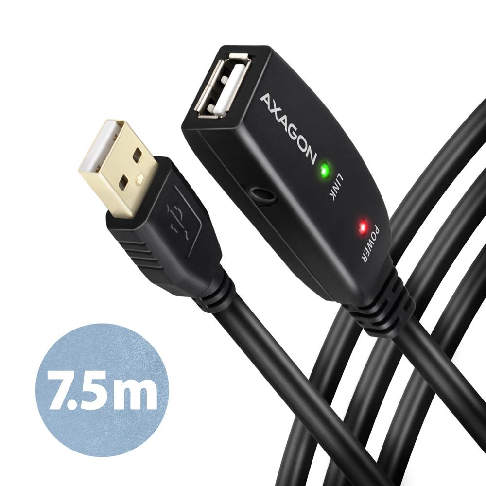 Axagon Cable Usb2.0 A-M A-F Active 7M Adr-207