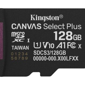 Kingston Memory Micro Sdxc 128Gb Uhs-I/Sdcs3/128Gbsp