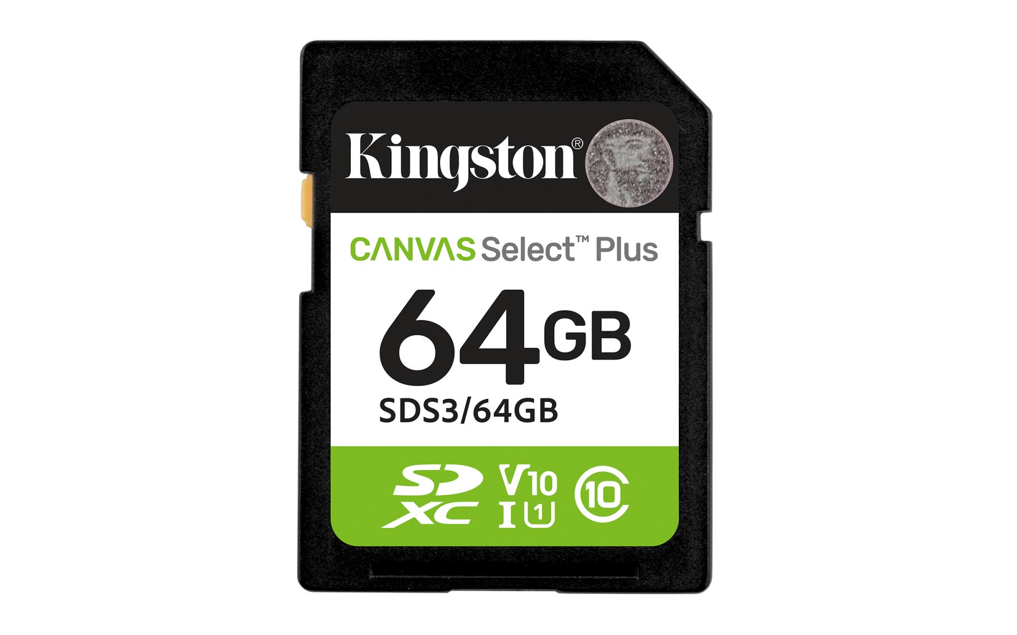 Kingston Memory Sdxc 64Gb Uhs-I/Sds3/64Gb