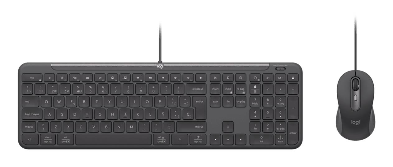 Logitech Keyboard +Mouse Combo Mk620 Graphite 920-013349