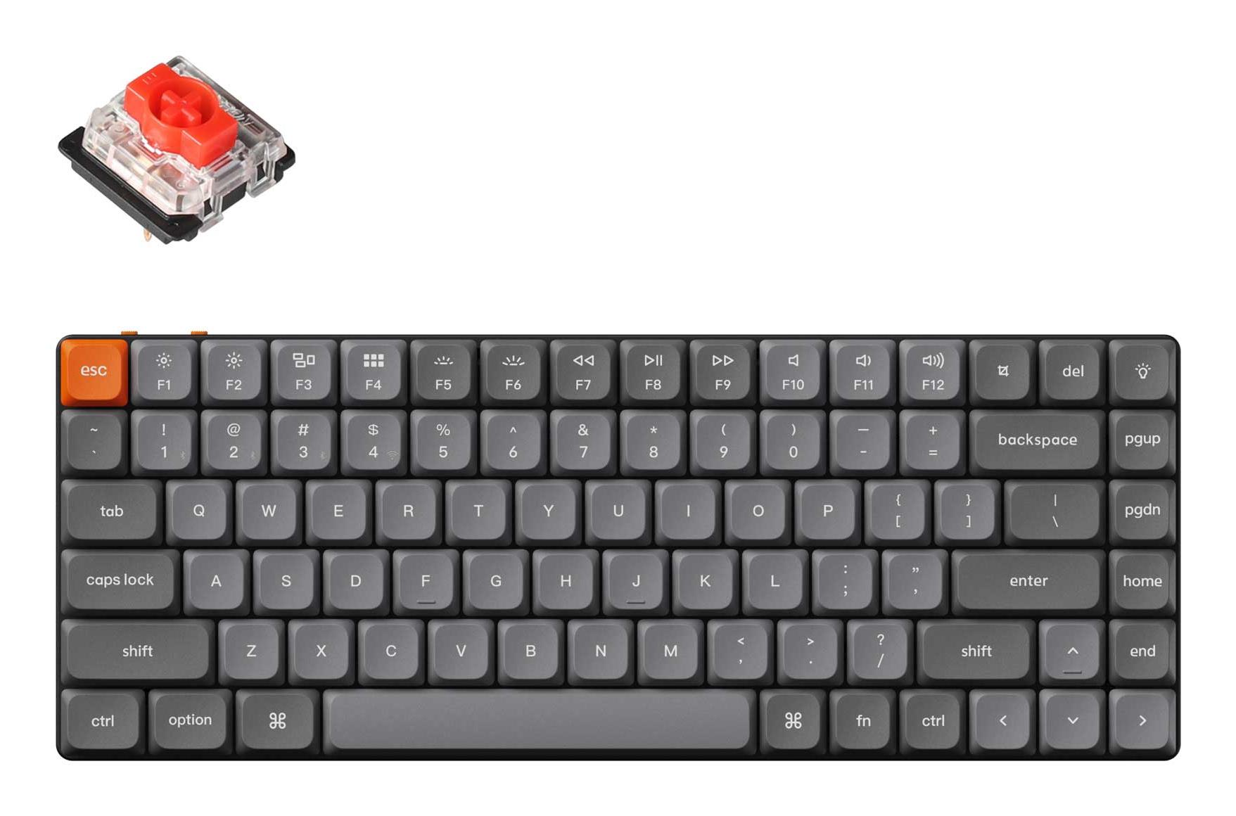 Keychron Keyboard Wrl K3 Max Rgb Black K3M-B1