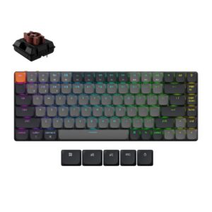 Keychron Keyboard Wrl K3 Rgb Black K3X-B3