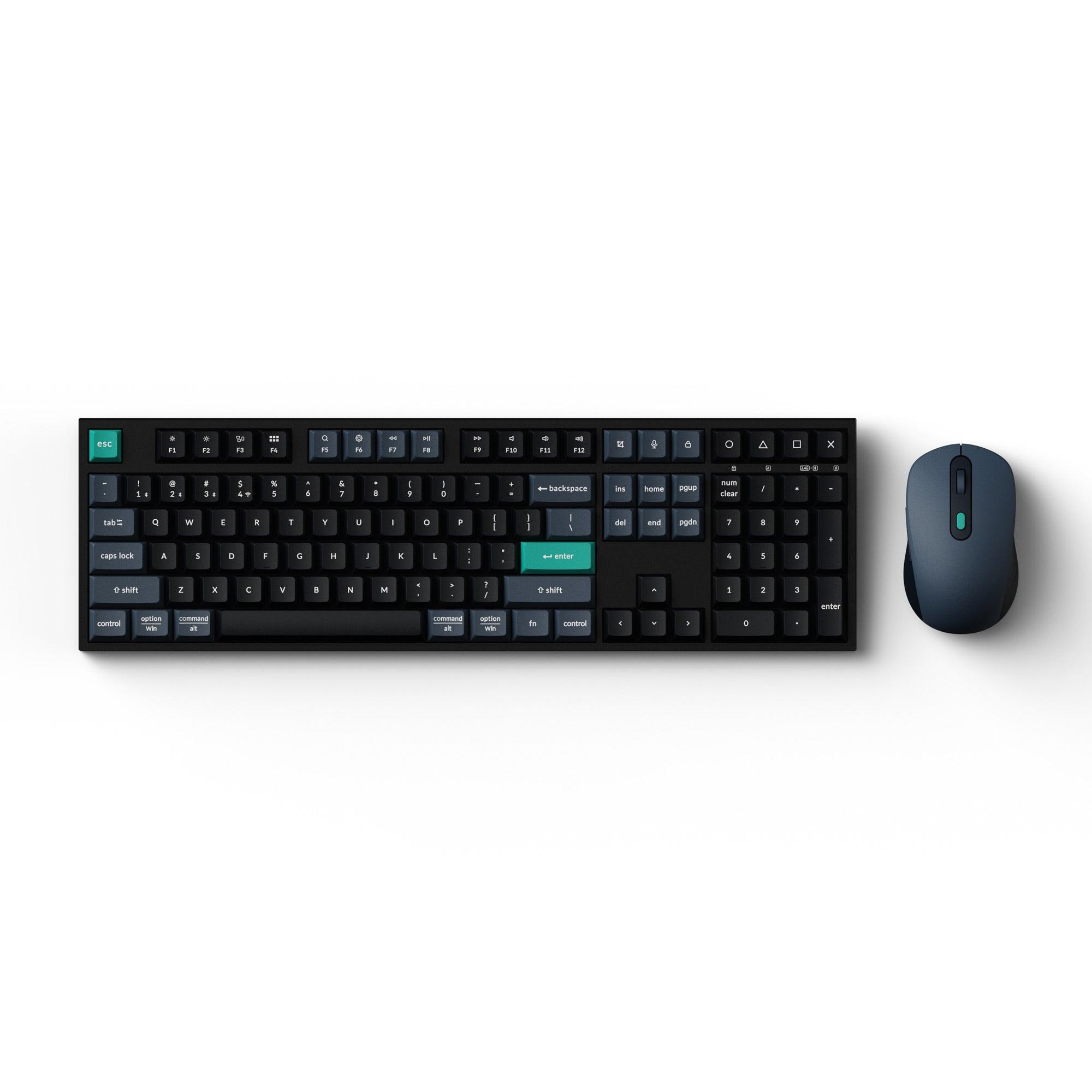 Keychron Keyboard +Mouse Wrl Combo B36 Bm25 Kcbd2