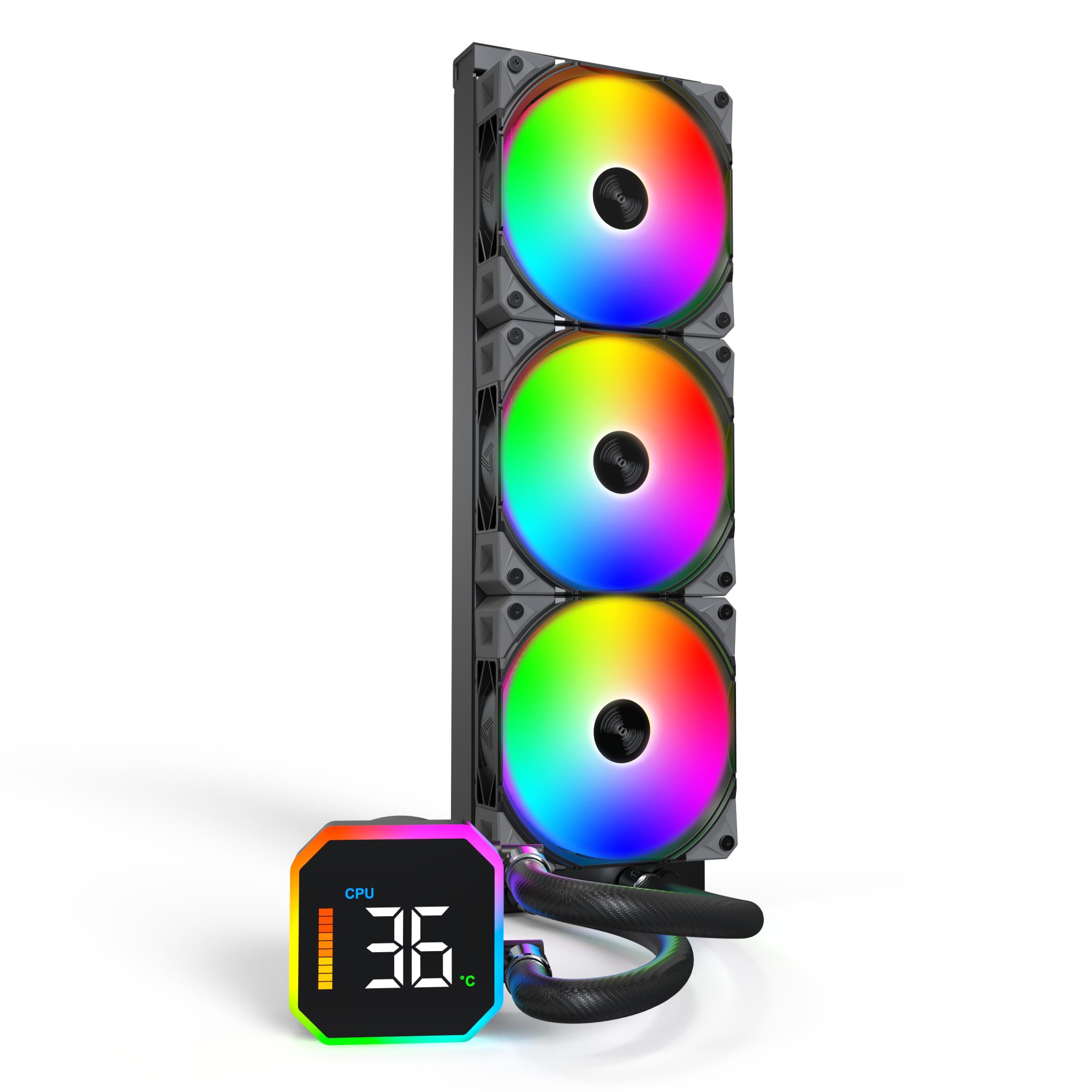 Montech Cooler Multi Socket Black Hyperflow Digital 360