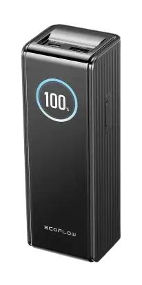 Ecoflow Power Bank Usb 25000Mah Rapid 170W Black 5023001006