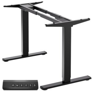 Onkron Desk Frame Motorised Black Cdf222E-B