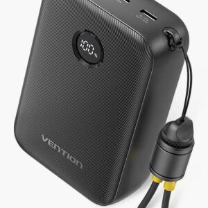 Vention Power Bank Usb 20000Mah 22.5W Black Fkbb0-C