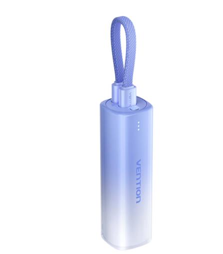 Vention Power Bank Usb 5000Mah 20W Blue Fhwl0