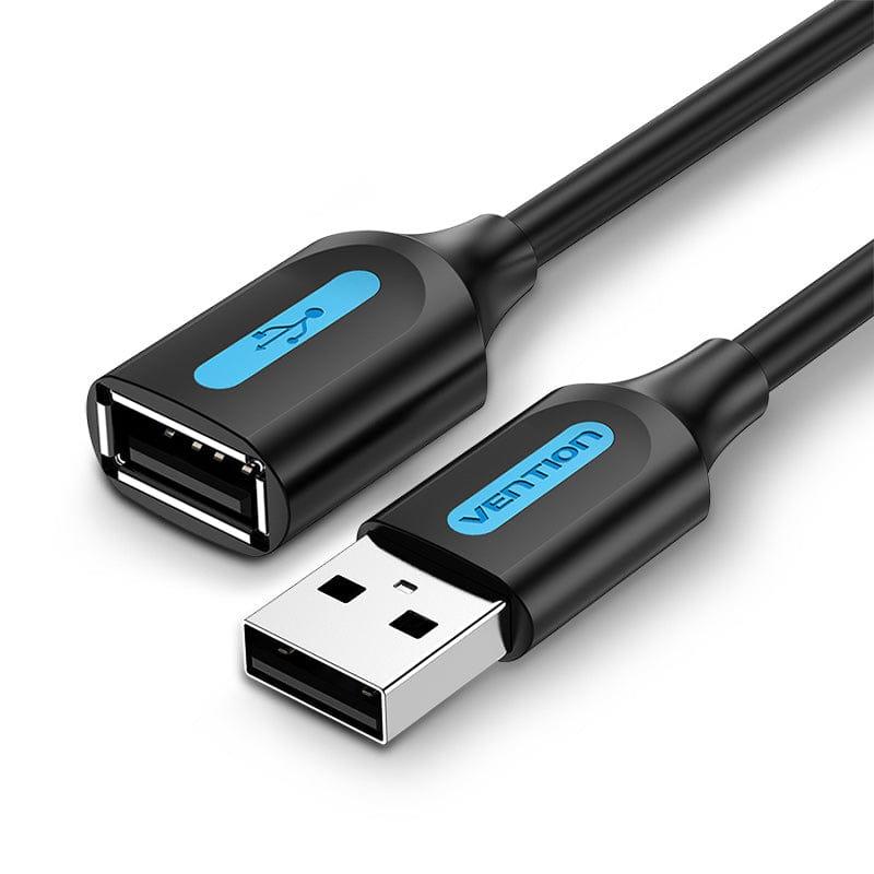 Vention Cable Usb2.0 Male To Female 1M Black Cbibf