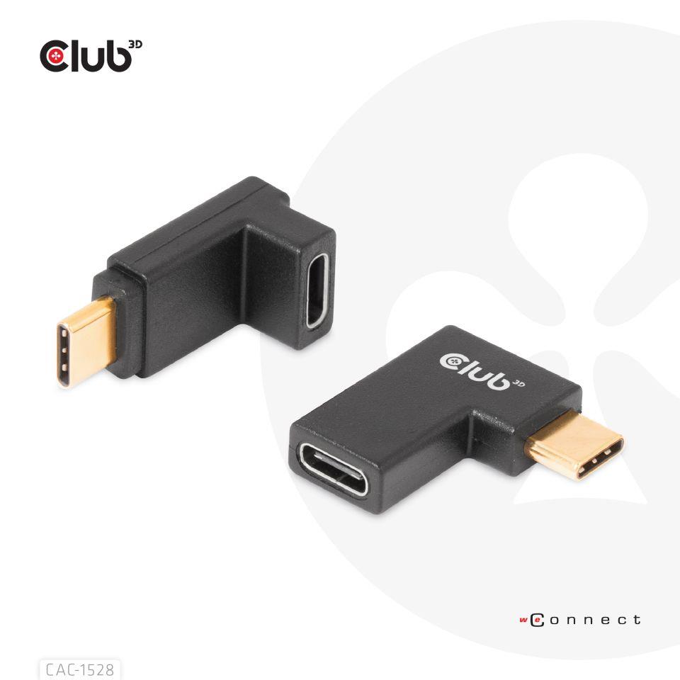 Club3D O Adapter Usb-C Angled Set Cac-1528