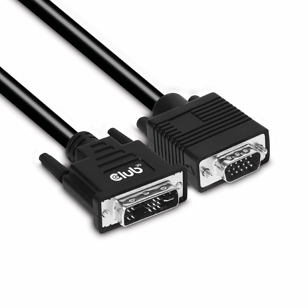 Club3D Cable Dvi-A To Vga 3M M Cac-1243