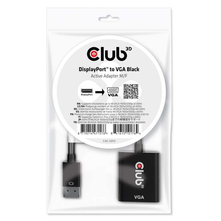 Club3D O Adapter Dp To Vga F Cac-2013