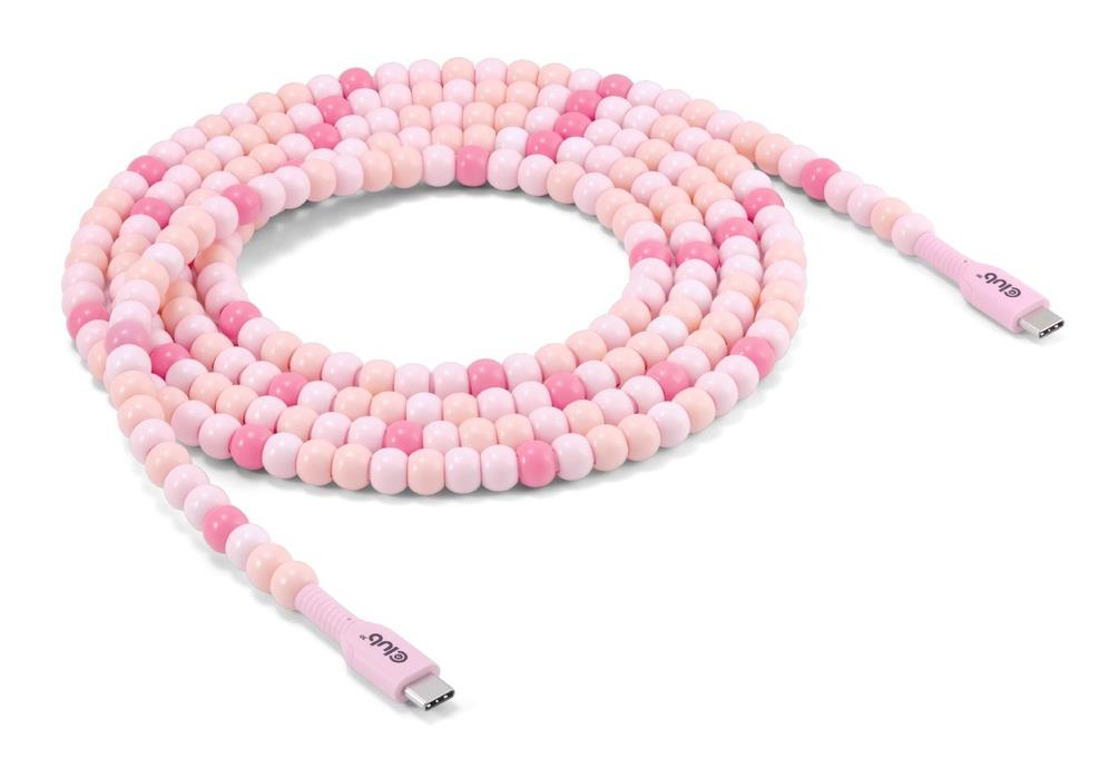 Club3D Cable Usb-C To Usb-C Pink Cac-3010