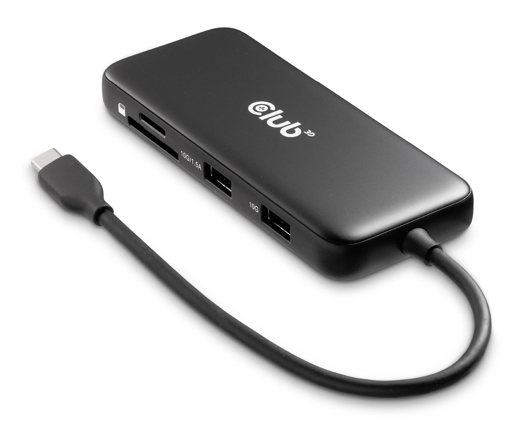 Club3D Nb Acc Docking Station 8In1 Usb-C 100W Csv-2551