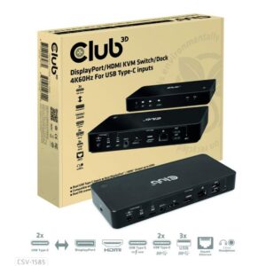 Club3D Nb Acc Docking Station Usb-C 120W Csv-1585
