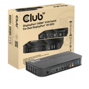 Club3D Video Switch Kvm Dp Hdmi Csv-7210