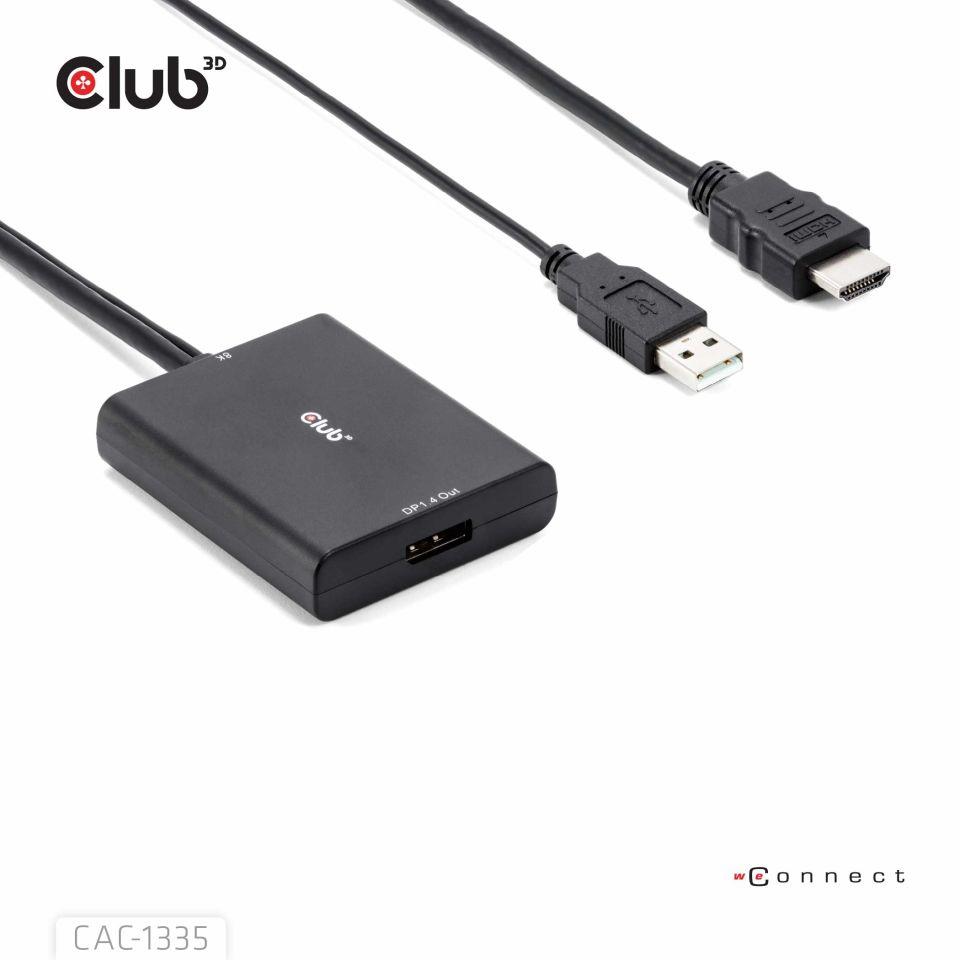 Club3D O Adapter Dp To Usb Hdmi F Cac-1335