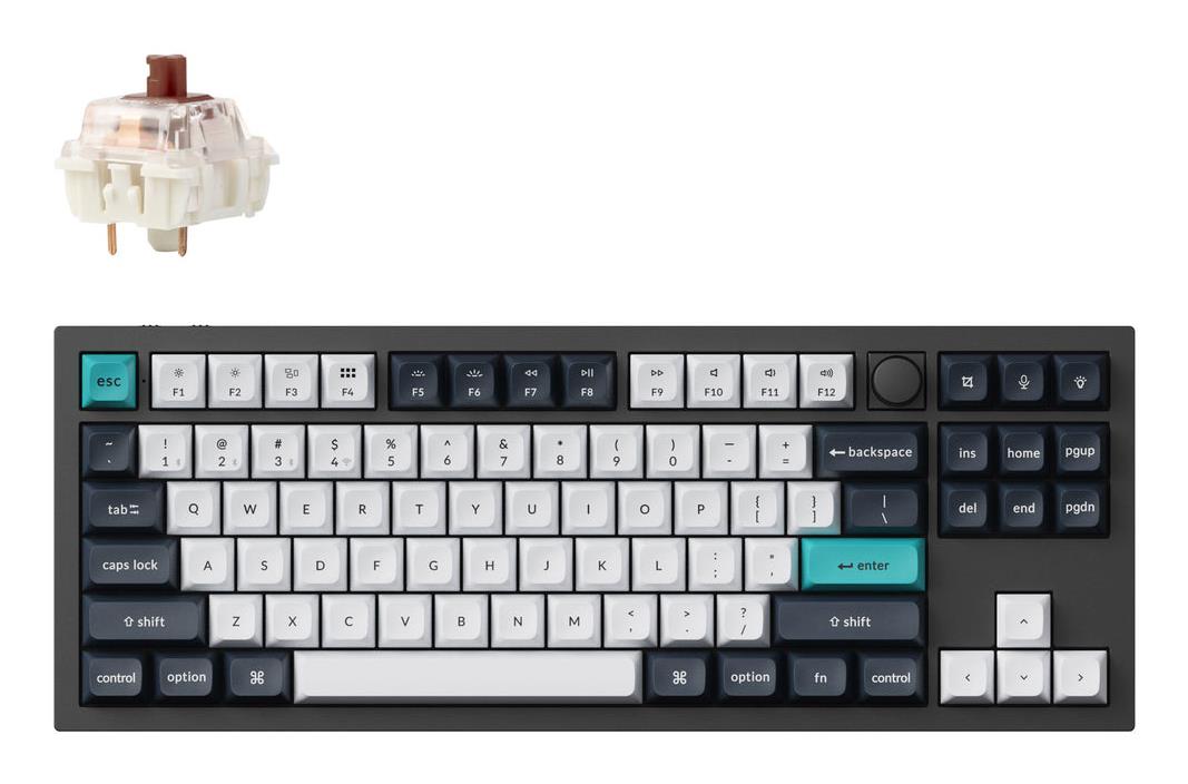 Keychron Keyboard Wrl Q3 Max Rgb Carbon Black Q3M-M3