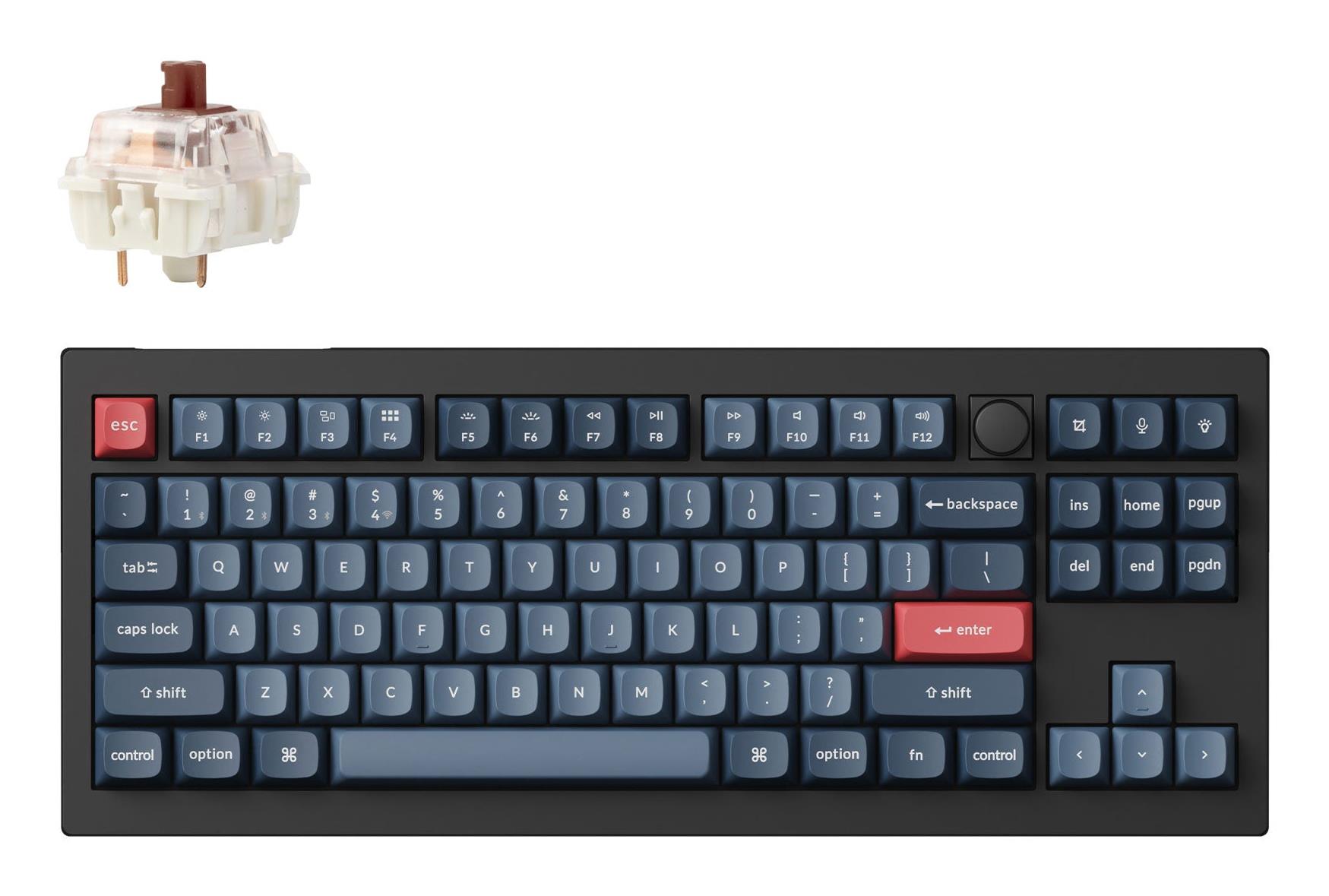 Keychron Keyboard Wrl V3 Max Rgb Carbon Black V3M-D3
