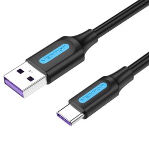 Vention Cable Usb-C To Usb2.0 1M Pvc Black Corbf