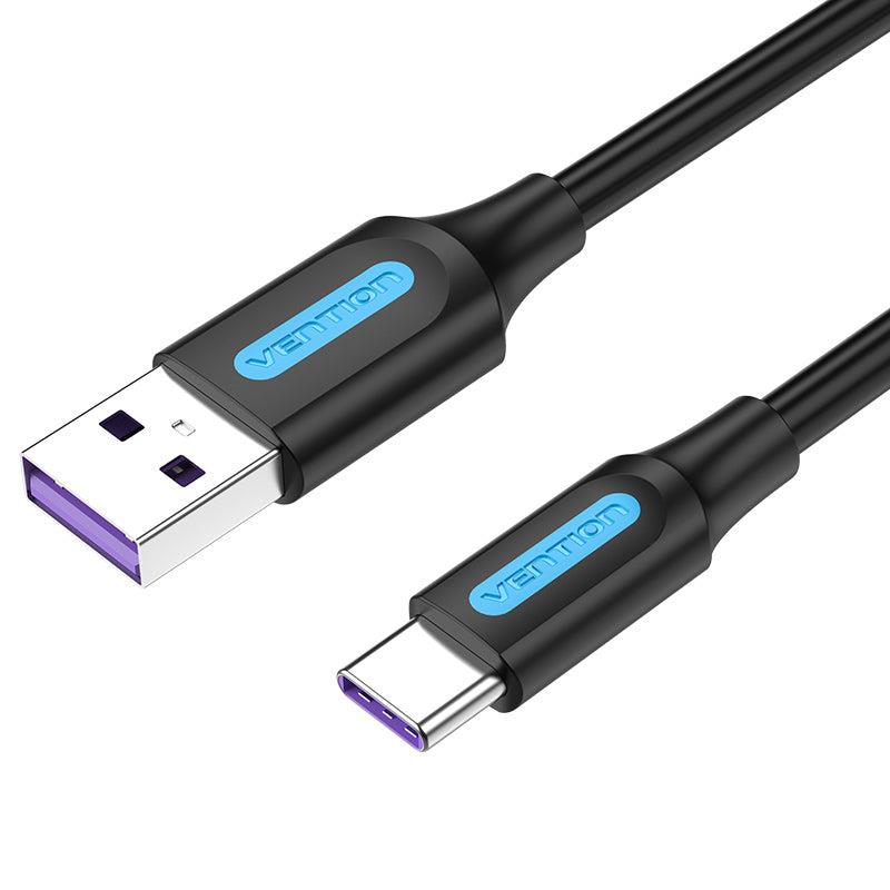 Vention Cable Usb-C To Usb2.0 1M Pvc Black Corbf
