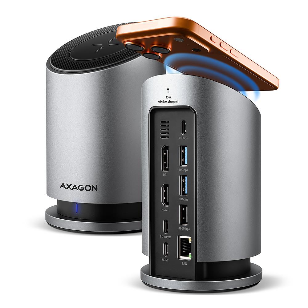 Axagon O Hub Usb-C 9In1 Wrl 0.6M Hmc-Wl9