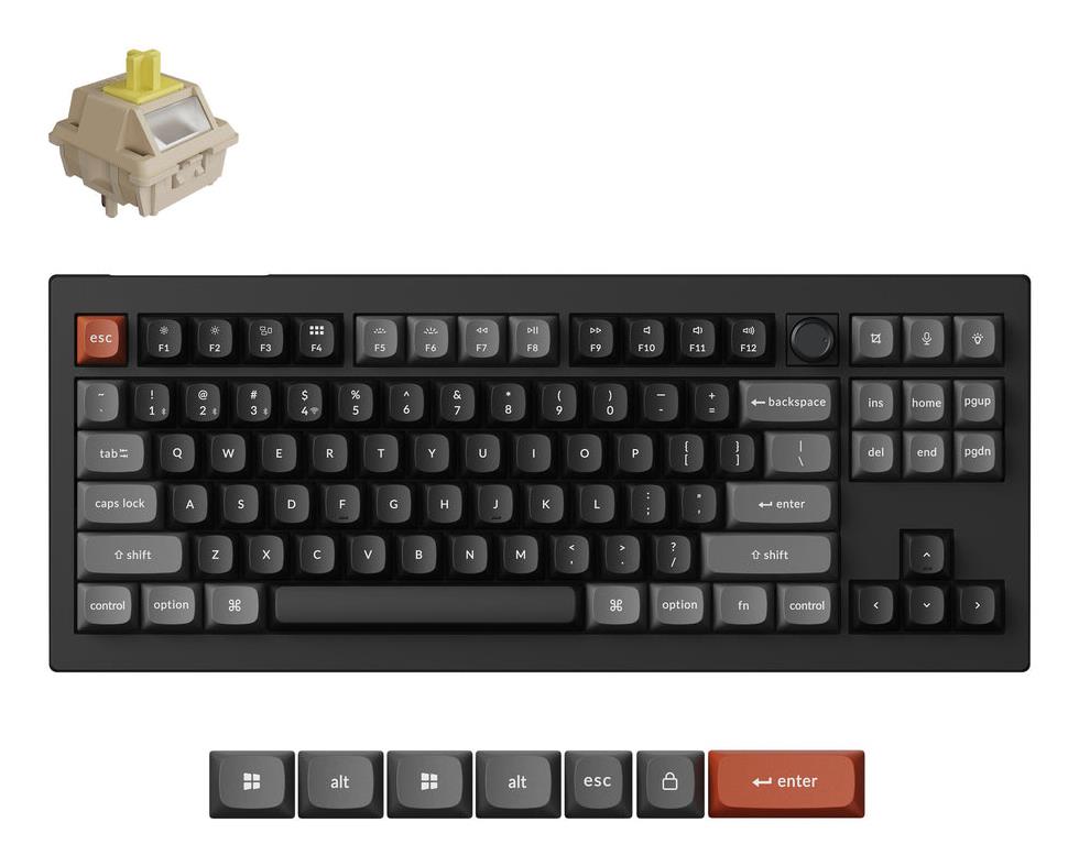 Keychron Keyboard Wrl V3 Ultra Black V3U-D4