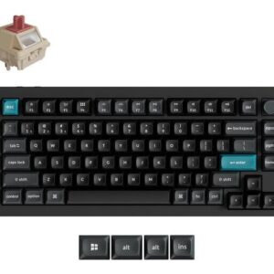 Keychron Keyboard Wrl Q1 Ultra Black Q1U-M1