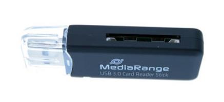 Mediarange Memory Reader Usb3.0 Stick Black Mrcs507