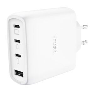 Trust Mobile Charger Wall Maxo 65W 4-Port Gan White 26068