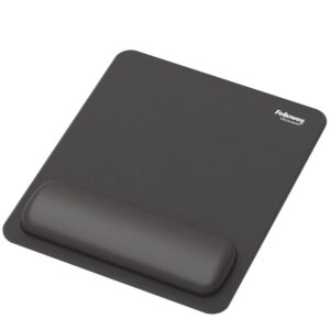 Fellowes Mouse Pad Wrist Rest Black 100142555