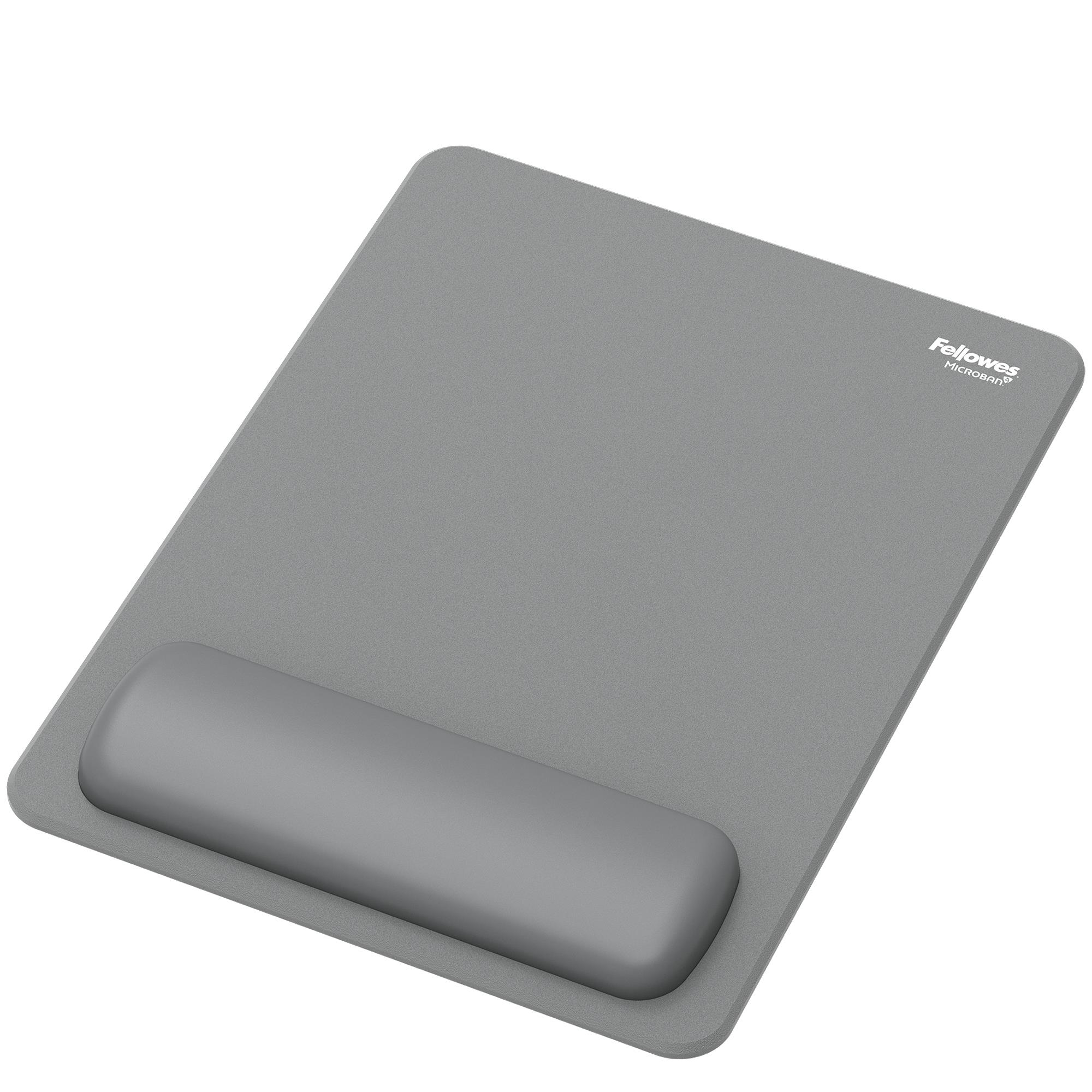 Fellowes Mouse Pad Wrist Rest Xl Grey 100142561