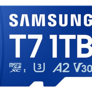 Samsung Memory Micro Sdxc T7 1Tb V30 Mb-Mb1T0T Ww