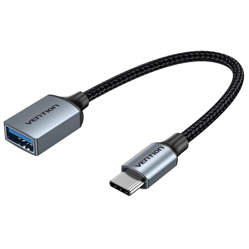 Vention Cable Usb3.0C Male To A Female 0.15M Gray Ccxhb