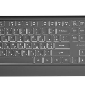Gembird Keyboard Multimedia Usb Cyrill Black Kb-Uml-04-Cyrl