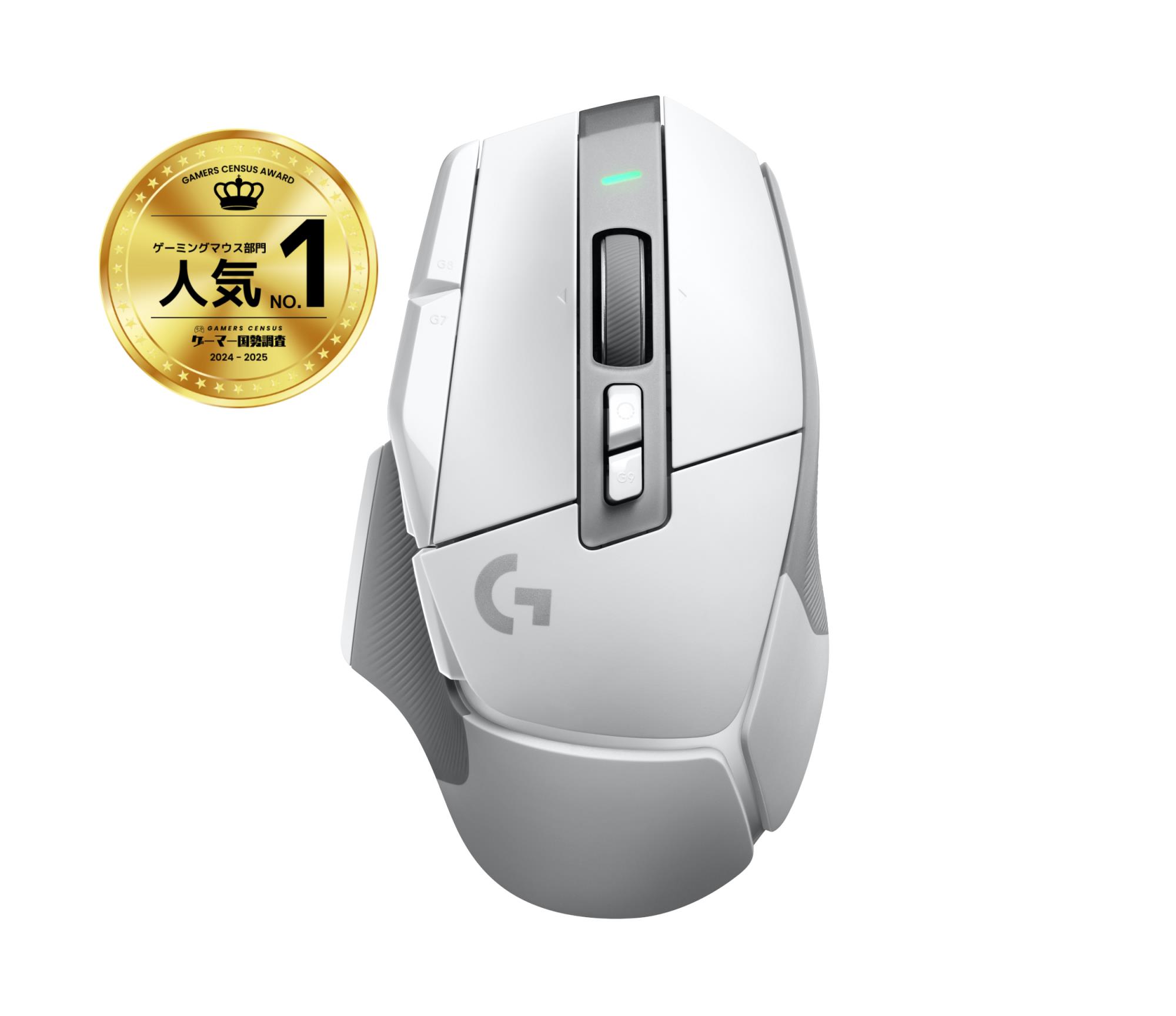 Logitech Mouse Usb Wrl G502X Lightspeed White 910-006189