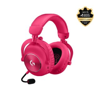 Logitech Headset G Pro X 2 Gaming Pink 981-001275