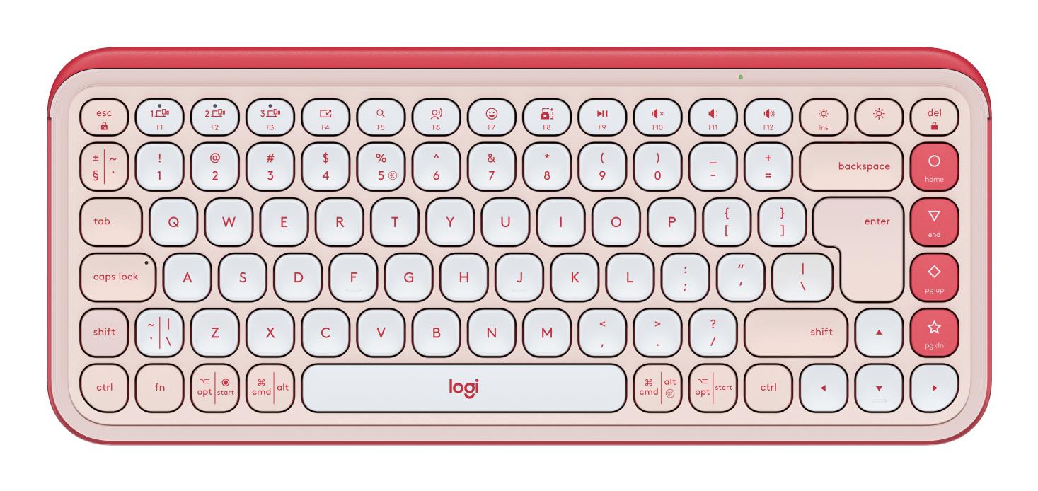 Logitech Keyboard Wrl Pop Icon Keys Lil&Off Wh 920-013073