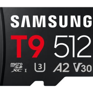 Samsung Memory Micro Sdxc T9 512Gb/V30 Mb-Mh512T/Ww
