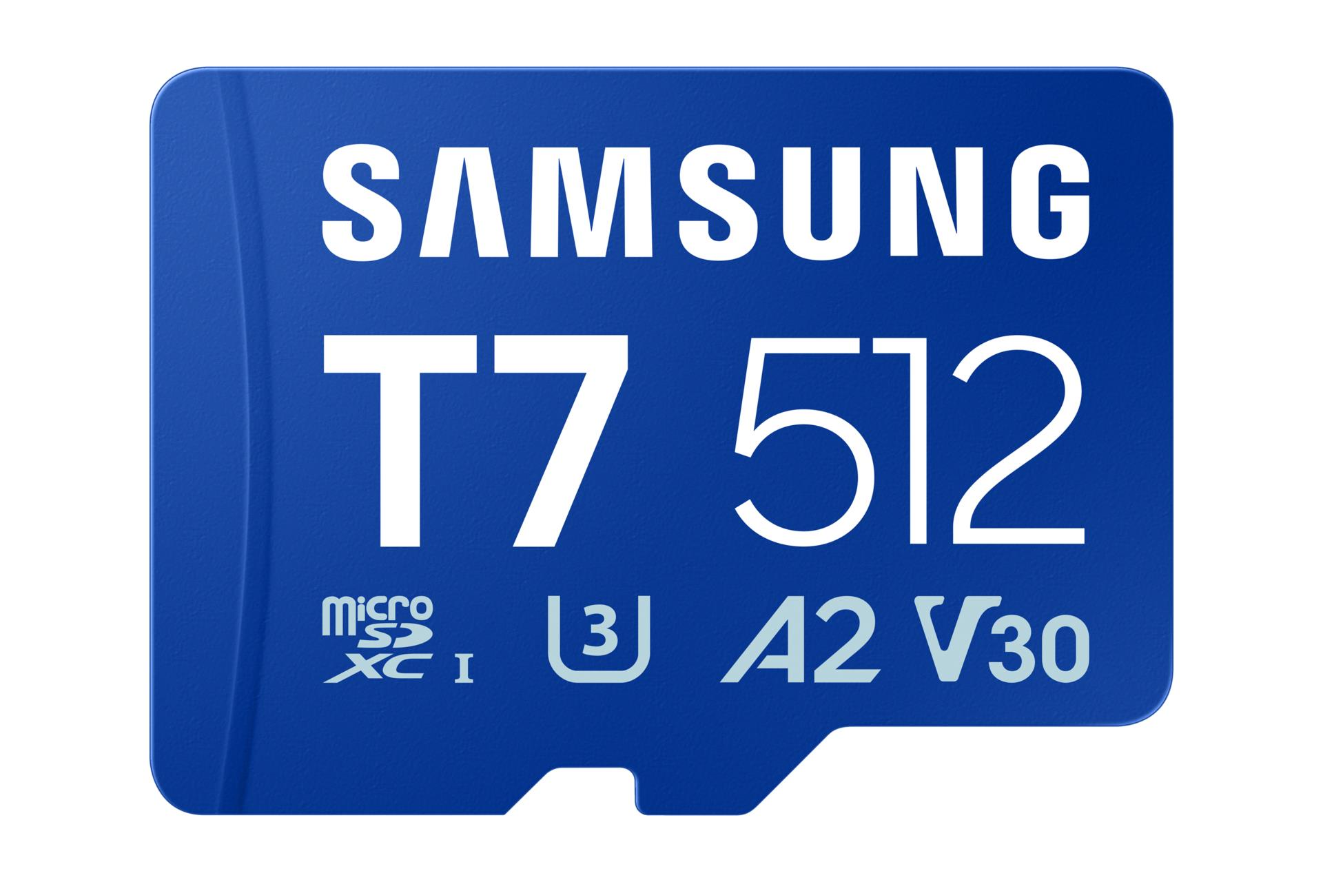 Samsung Memory Micro Sdxc T7 512Gb/V30 Mb-Mb512T/Ww