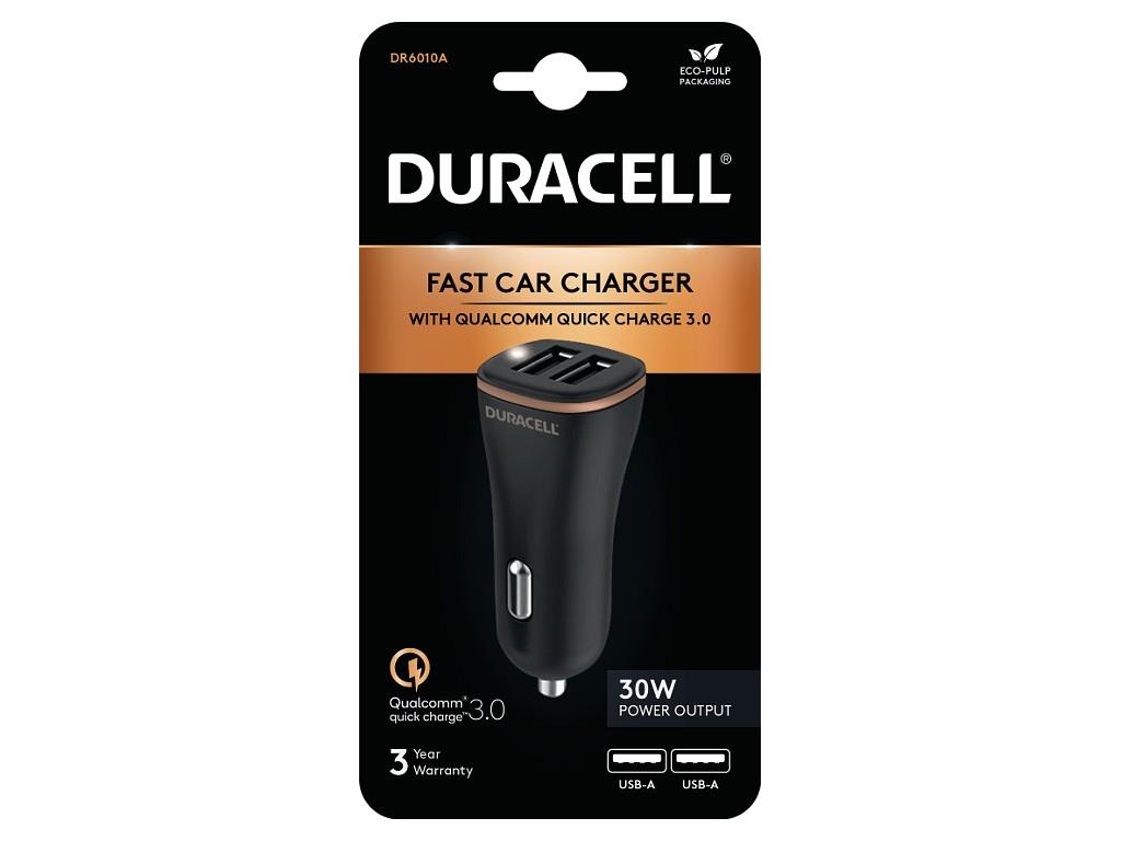 Duracell Mobile Charger Car Usb 2P Dr6010A